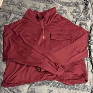 Bluenotes Burgundy Women's Sweater